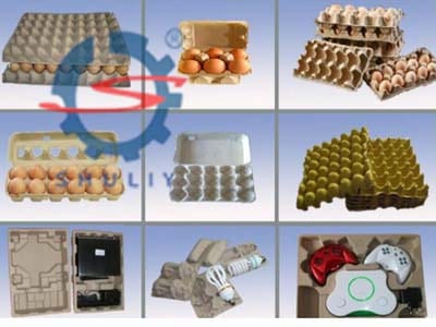 Funciones de la bandeja de huevos fabricada con la máquina para fabricar bandejas de huevos.