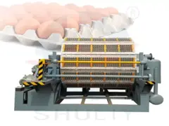 12-sidig äggkartongsmaskin