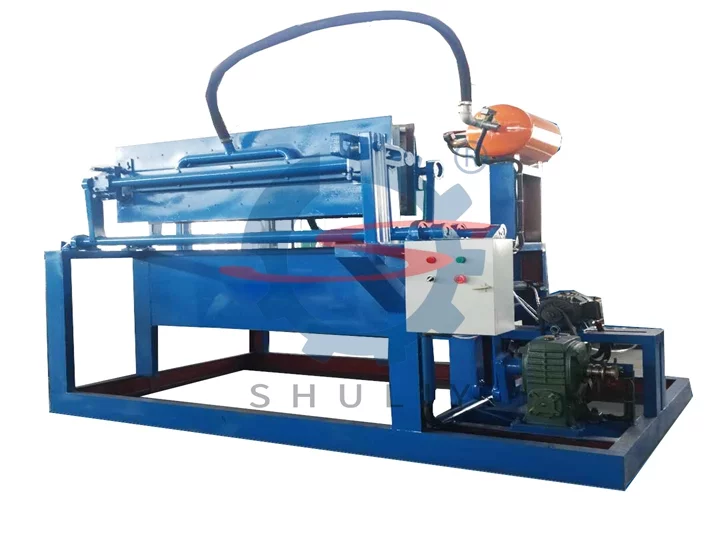 Egg carton making machine