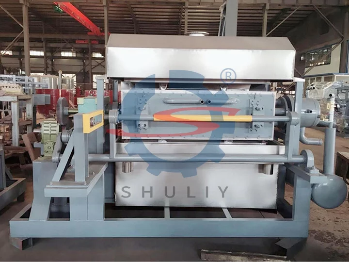 Paper egg tray making machine