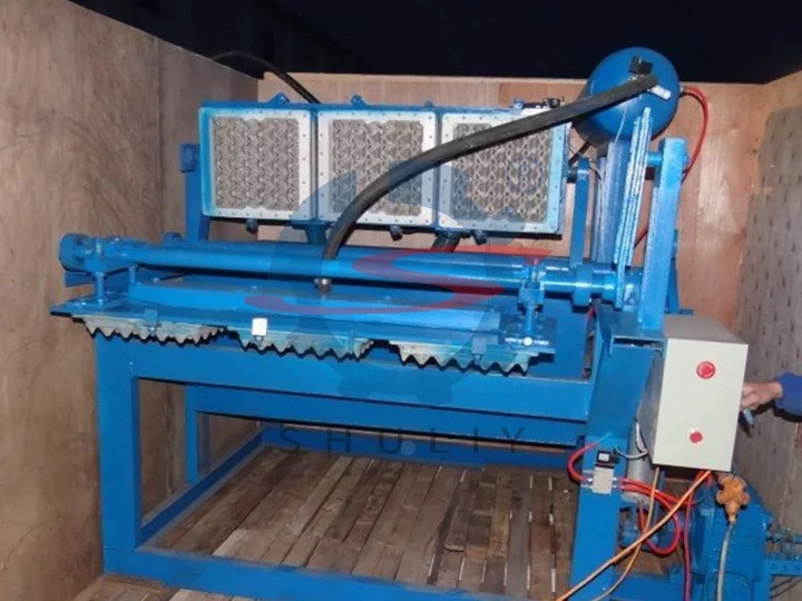 Paper pulp molding machine